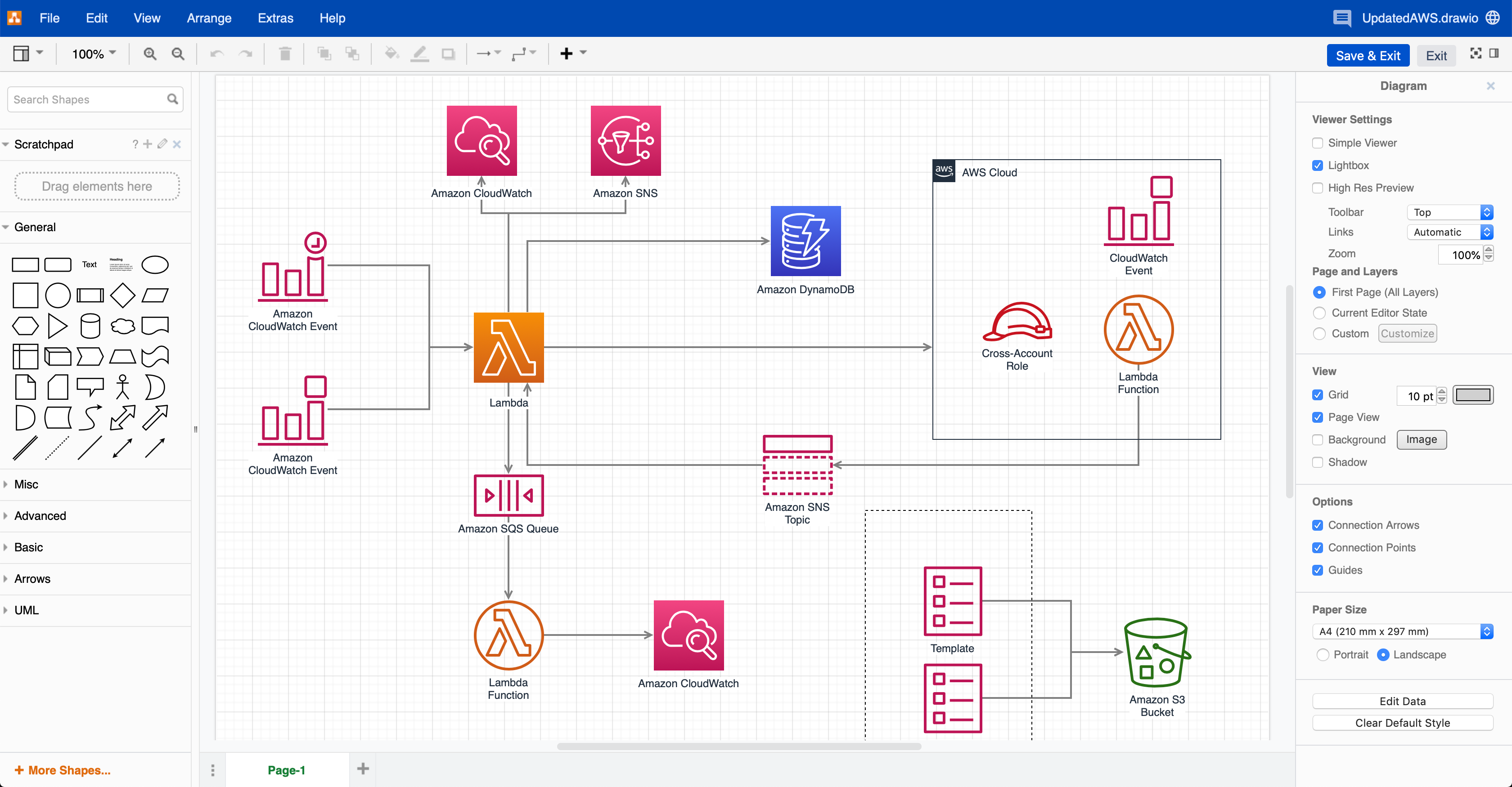 用于 Confluence Cloud 的 draw.io 中的 Atlassian 主题